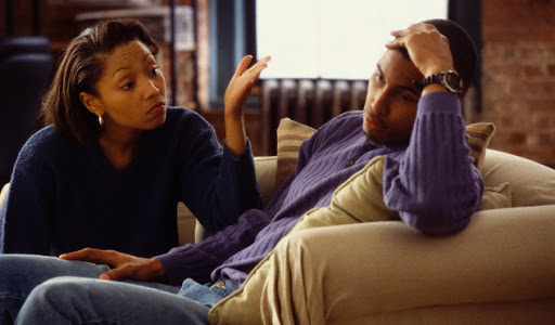 Parent talking on successful black parenting magazine