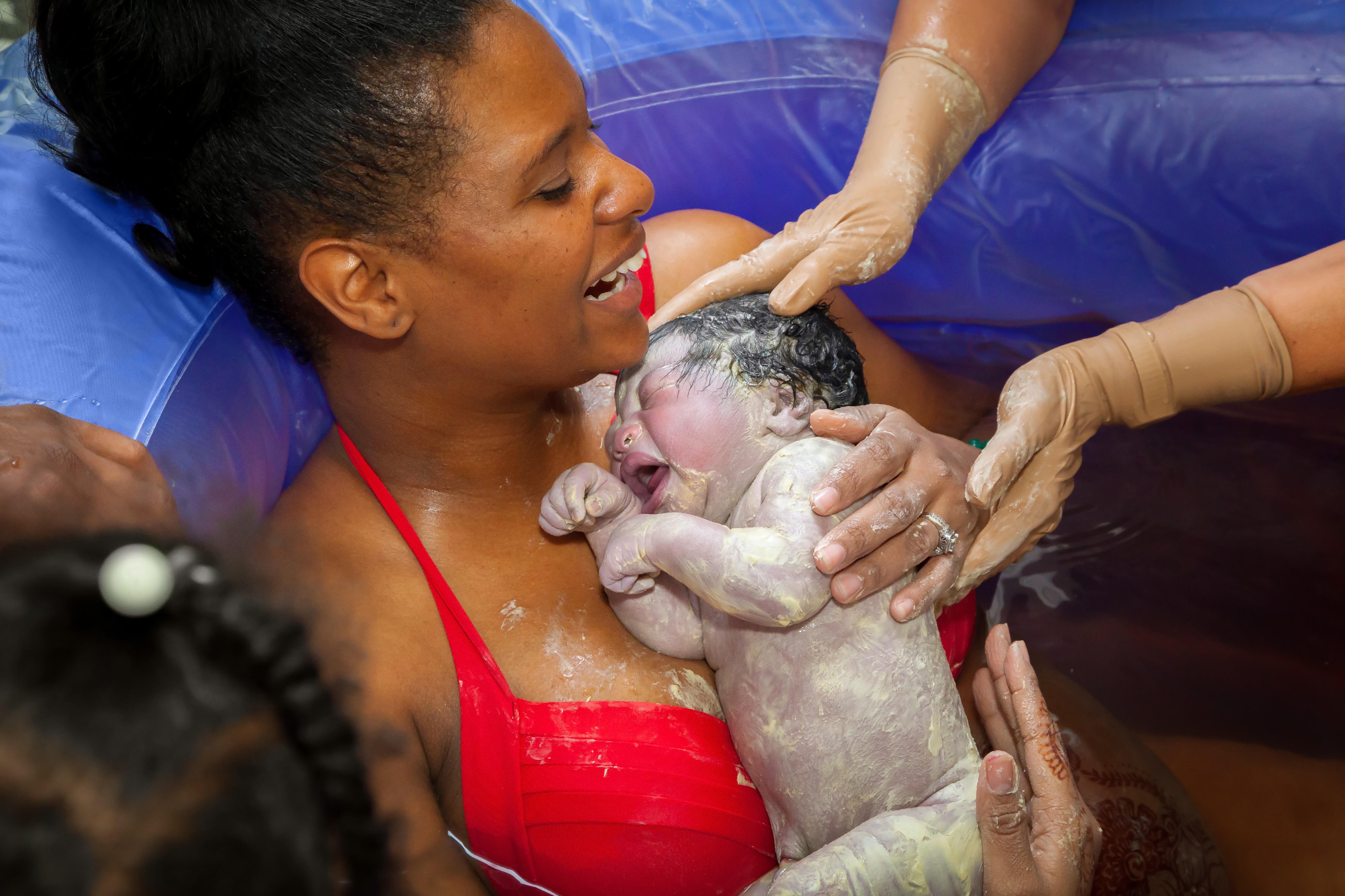 Home water birth successful black parenting