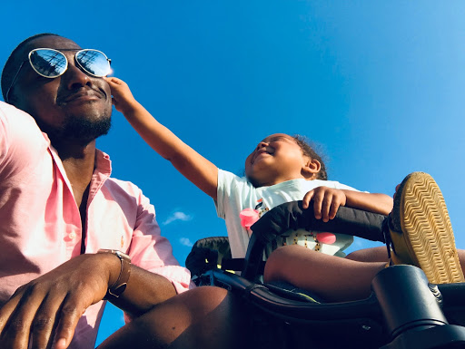 Great dad on successful black parenting magazine