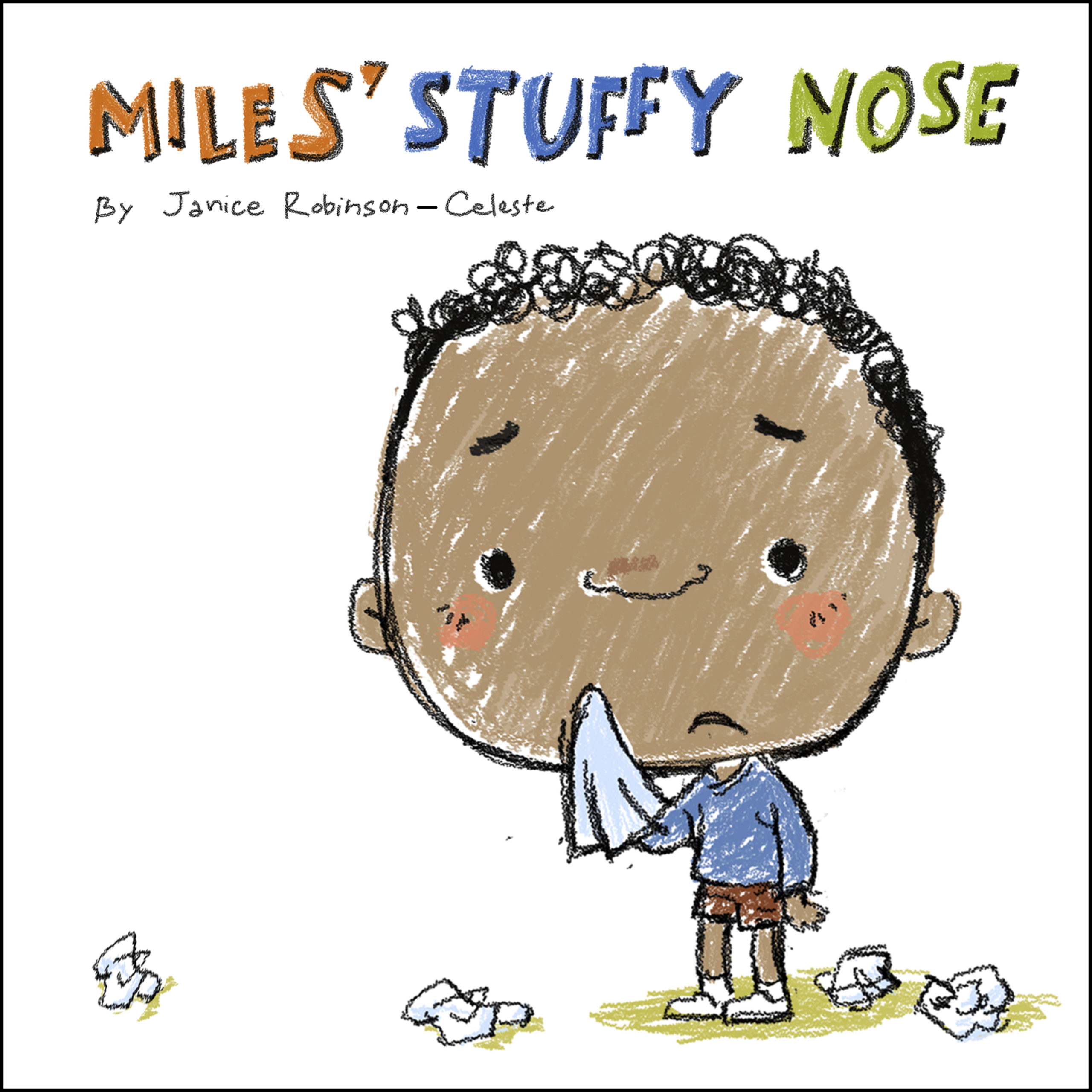Miles stuffy nose cover w outline scaled on successful black parenting magazine