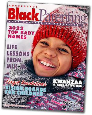 Sbp magazine dec jan 2023 cover on successful black parenting magazine