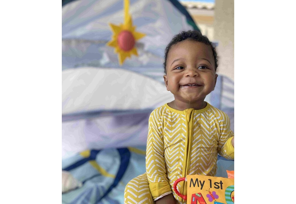 Akil sonny mcleod wins the 2024 gerber baby contest and is the first black gerber baby in history.