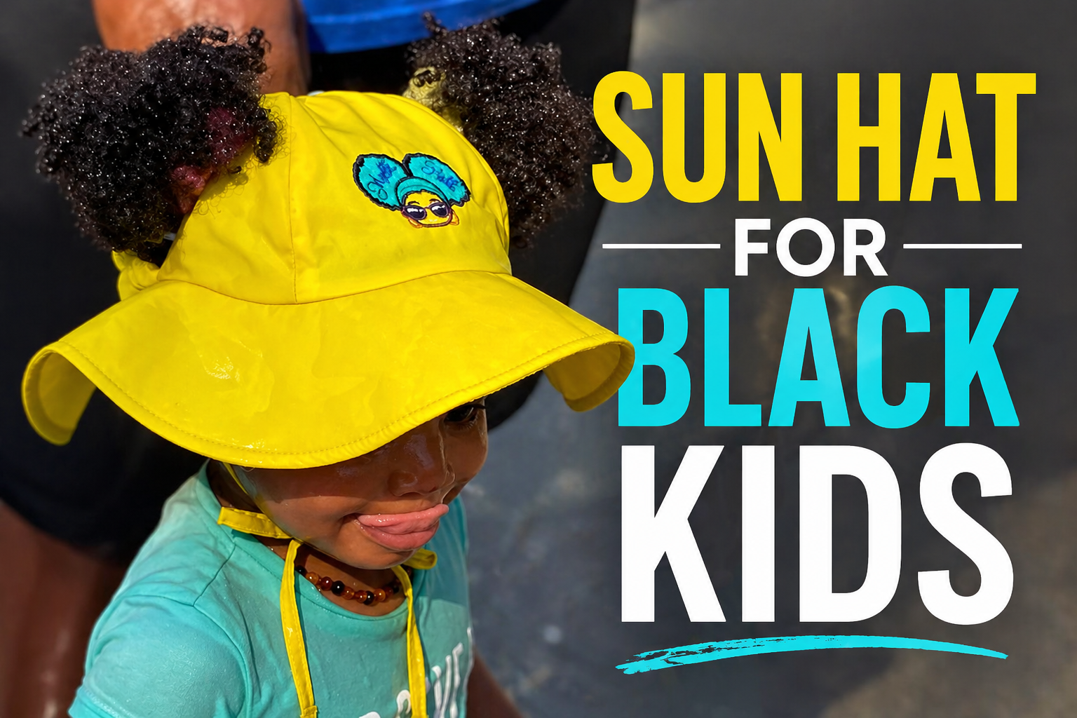 Sun hat for black kids