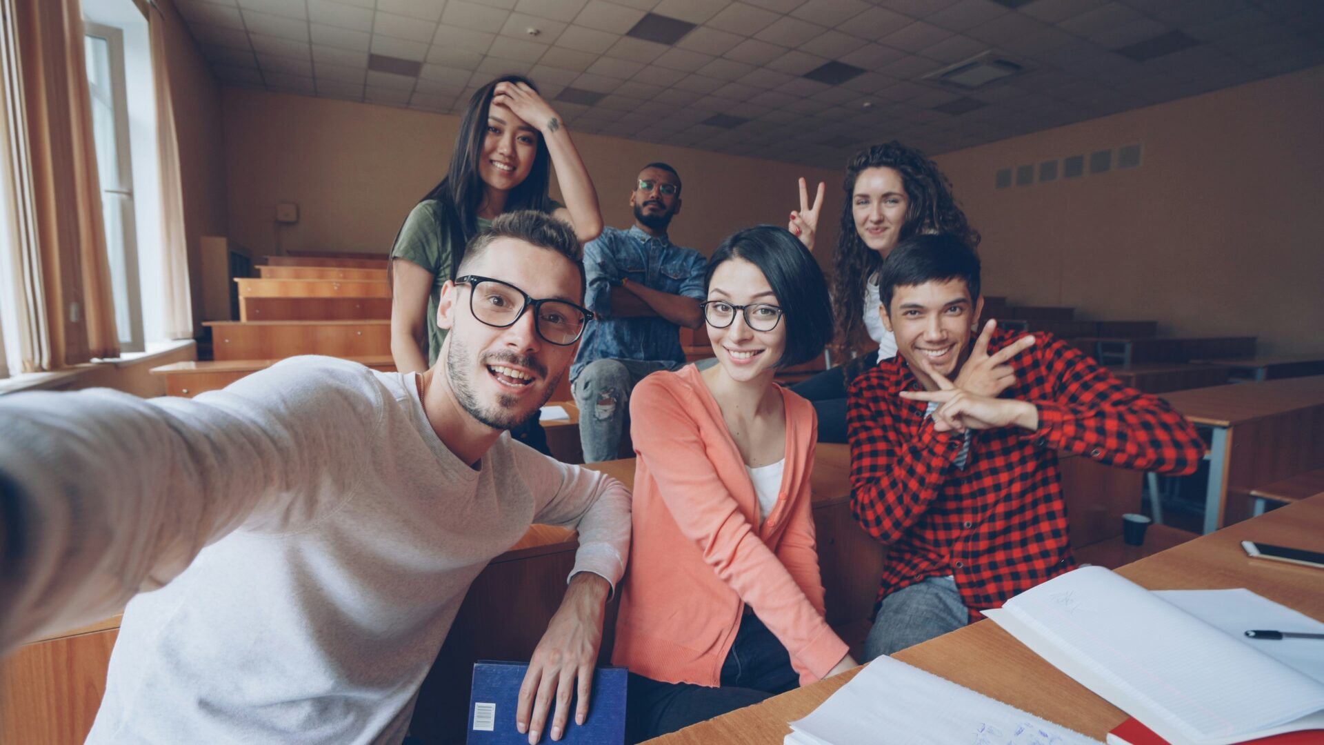 Student budgeting reduces student stress as college students collaborate on budgeting, financial planning, and managing college expenses together.