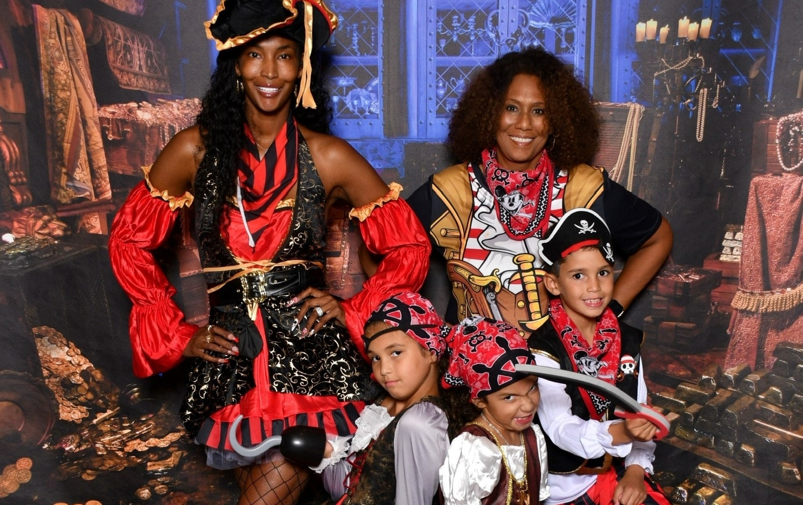 Disney wish for grandparents featuring three generations of a black family enjoying a multigenerational disney cruise vacation together.