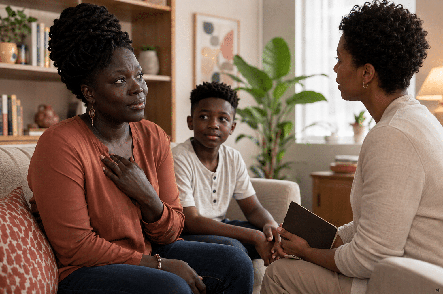 Black parents and neurodivergence as a dark-skinned black mother recognizes herself during her son’s psychological evaluation